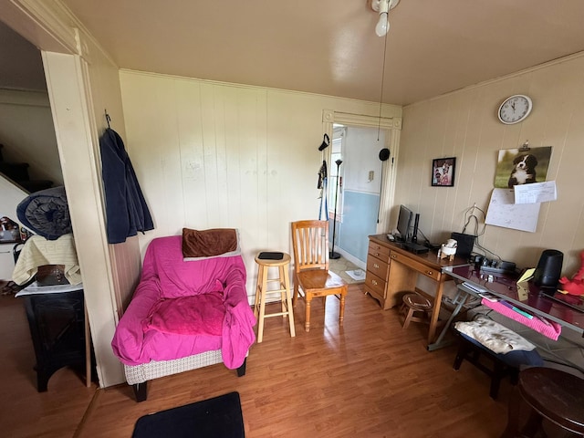 15 Springside Ave, Poughkeepsie, NY 12603 - interior space with wood finished floors, stairway, and an office area