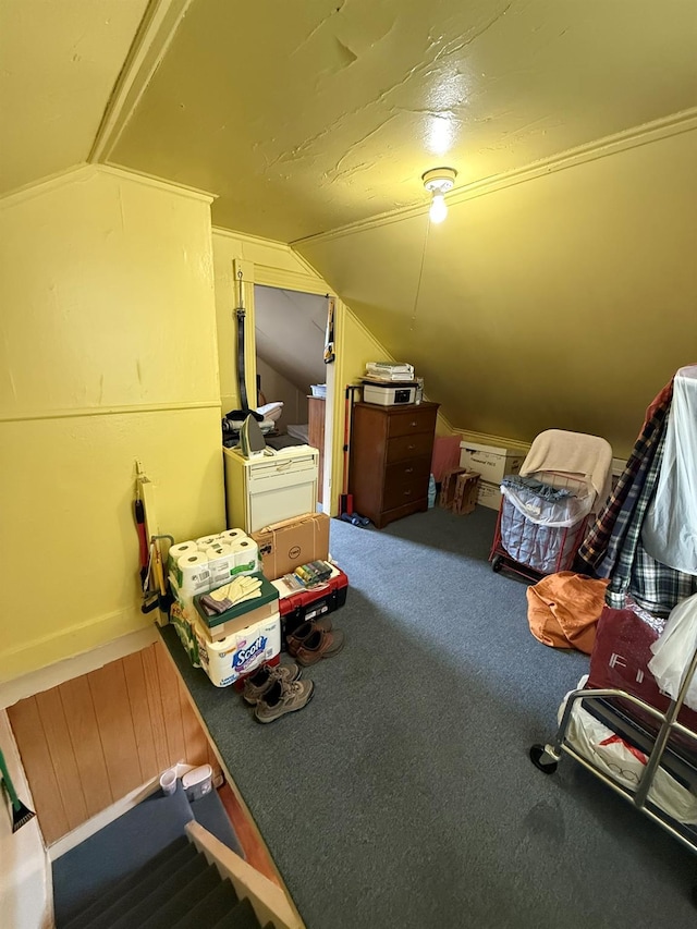 15 Springside Ave, Poughkeepsie, NY 12603 - bonus room featuring lofted ceiling and carpet
