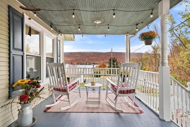 view of deck