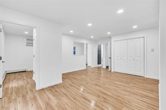 3 Russet Ln, Lake Grove, NY 11755 - interior space featuring light wood finished floors, baseboards, and recessed lighting