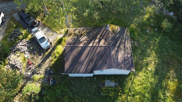 aerial view of property's location