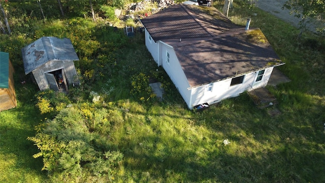 view of subject property