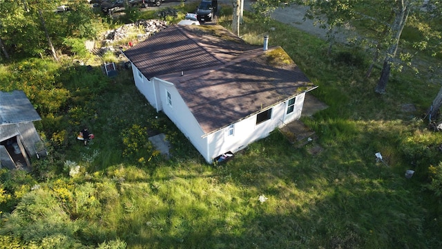 view of subject property