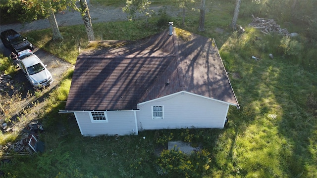aerial view of property and surrounding area