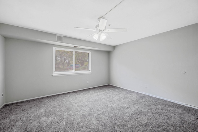 163 Pointe Cir N Unit 163, Coram, NY 11727 - unfurnished room featuring carpet floors, ceiling fan, and baseboards
