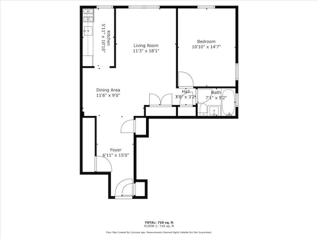 13909 84th Dr Unit 308, Briarwood, NY 11435 - home floor plan