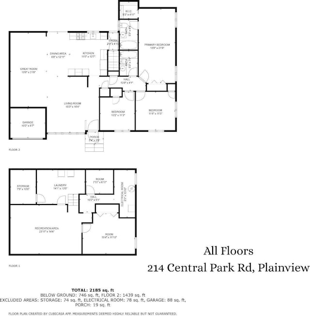 214 Central Park Rd, Plainview, NY 11803 - room layout