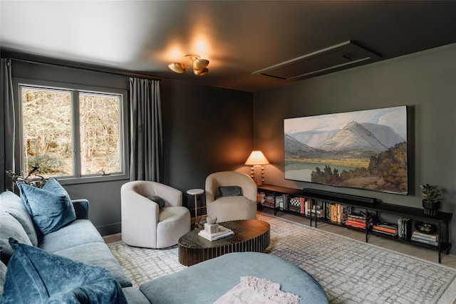 825 County Route 6, High Falls, NY 12440 - home theater room featuring tile patterned flooring