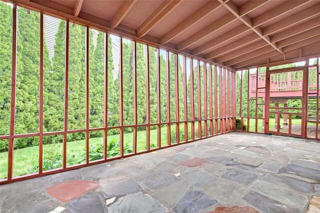 22 Chauncey St, Tuckahoe, NY 10707 - view of unfurnished sunroom