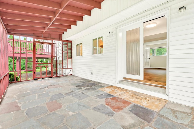 22 Chauncey St, Tuckahoe, NY 10707 - view of patio featuring stairway
