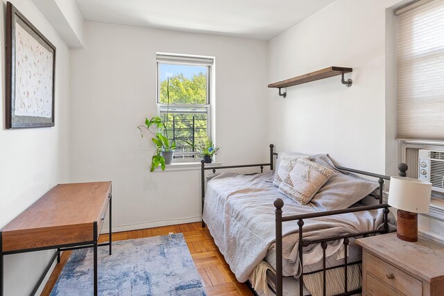 2711 Henry Hudson Pkwy Unit 5A, Bronx, NY 10463 - bedroom featuring baseboards