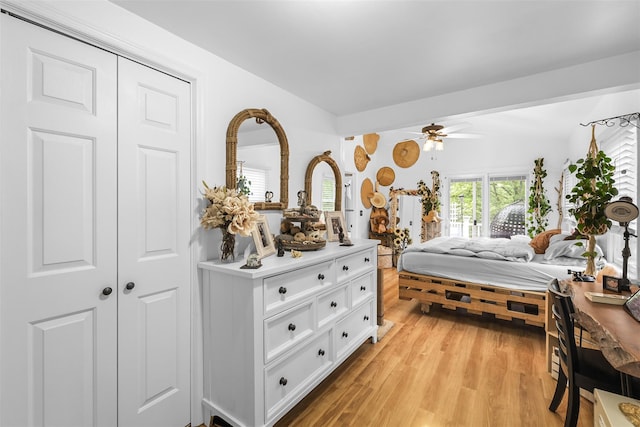 46 Quaker Hill Rd, Monroe, NY 10950 - bedroom with a closet and light wood-style floors