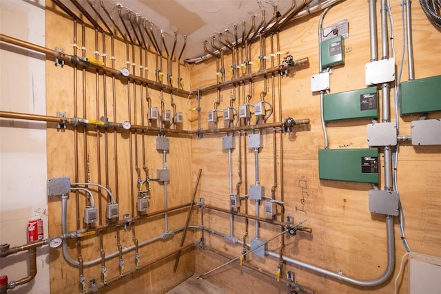 view of utility room