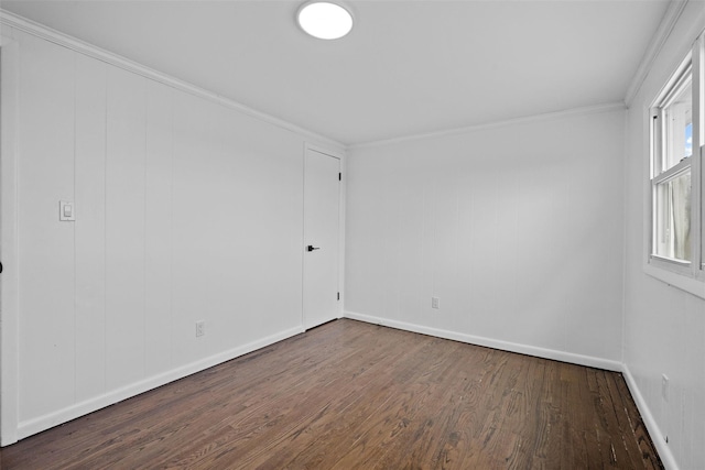 247 Osborne Hill Rd, Fishkill, NY 12524 - unfurnished room featuring crown molding, wood finished floors, and baseboards