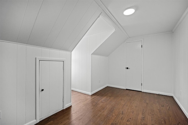 247 Osborne Hill Rd, Fishkill, NY 12524 - additional living space with vaulted ceiling and wood finished floors