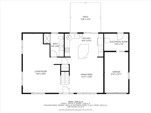 340 Martin Pl, Bethpage, NY 11714 - property floor plan