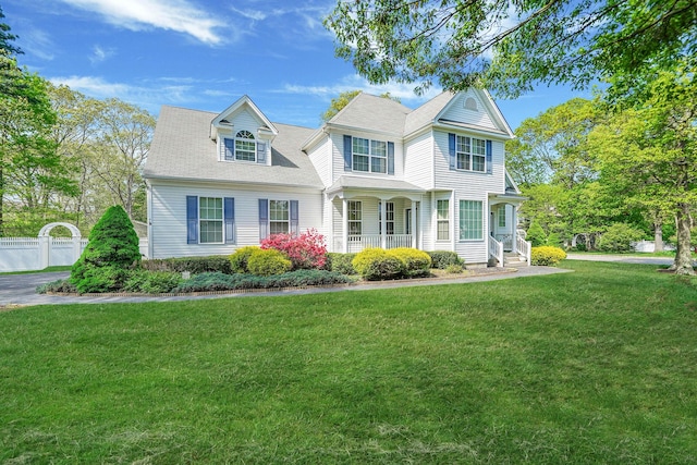 victorian home with covered porch