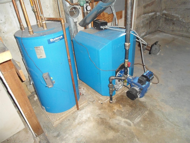212 Wensley Ln, East Islip, NY 11730 - utility room with water heater