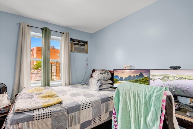 1934 Chatterton Ave, Bronx, NY 10472 - bedroom featuring a wall unit AC