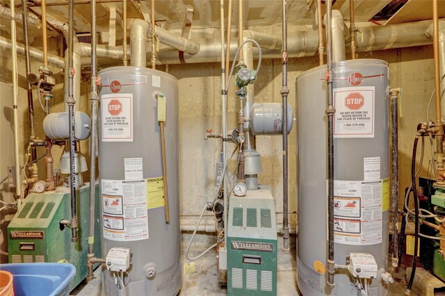 1934 Chatterton Ave, Bronx, NY 10472 - utility room with water heater