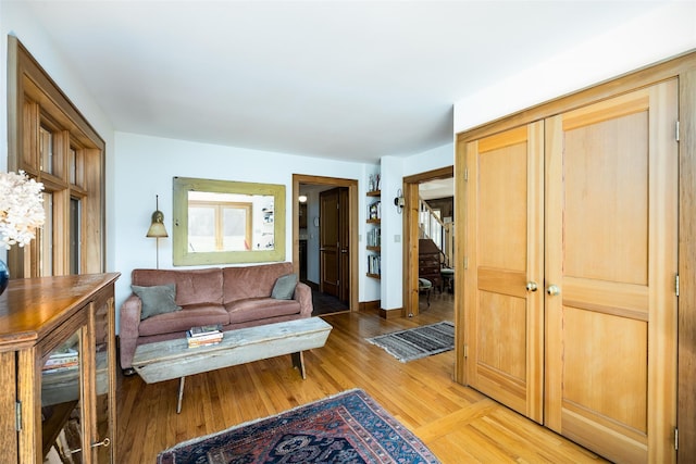 11 Louie Way, Woodstock, NY 12498 - living room with light wood finished floors