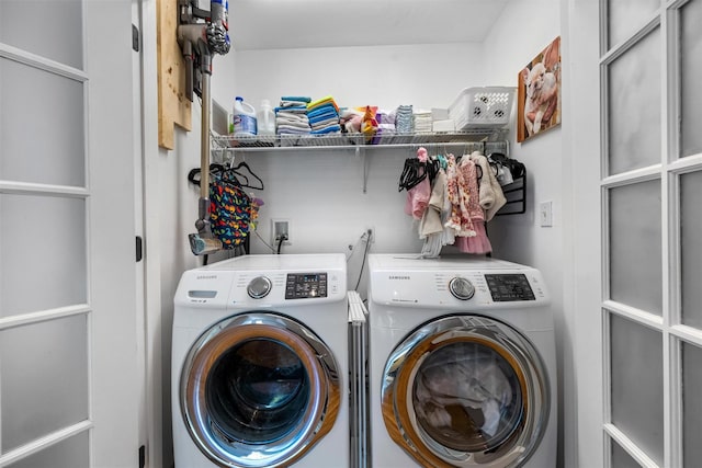 32 Lafayette Ave, Beacon, NY 12508 - laundry area featuring washer and clothes dryer
