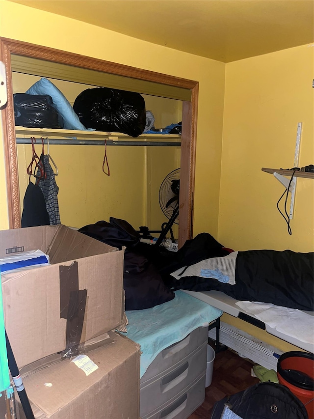 view of storage room