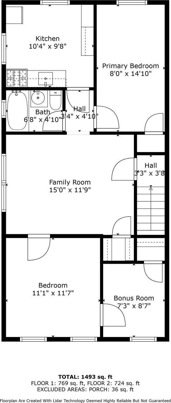 20-58 35th St, Astoria, NY 11105 - floor plan / room layout