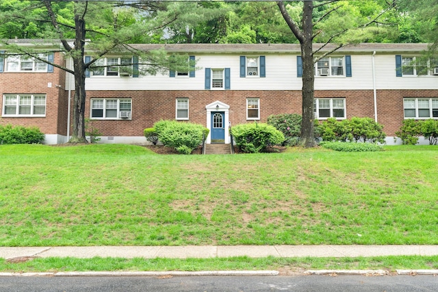 70 Underhill Ave Unit 1A, West Harrison, NY 10604 - multi unit property with a front lawn and brick siding