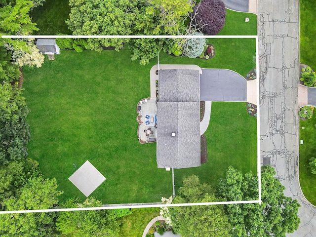 7 Jacqueline Ct, Port Jefferson Station, NY 11776 - aerial view of property's location featuring property parcel outlined