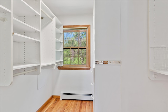 521 Plattekill Ardonia Rd, Wallkill, NY 12589 - spacious closet featuring baseboard heating and wood finished floors