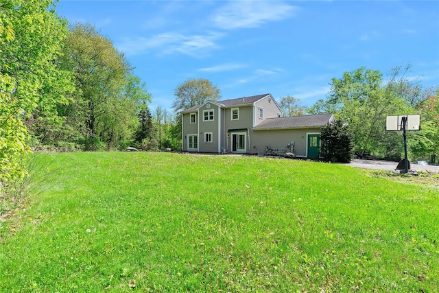 521 Plattekill Ardonia Rd, Wallkill, NY 12589 - rear view of house featuring a lawn