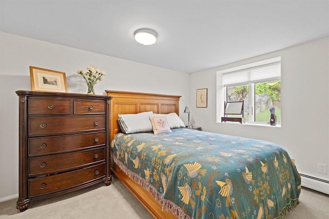 8 Wolf Rd, Croton-On-Hudson, NY 10520 - bedroom featuring light colored carpet and baseboard heating