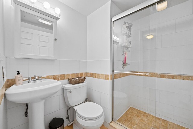 8 Wolf Rd, Croton-On-Hudson, NY 10520 - full bath featuring a stall shower and tile walls