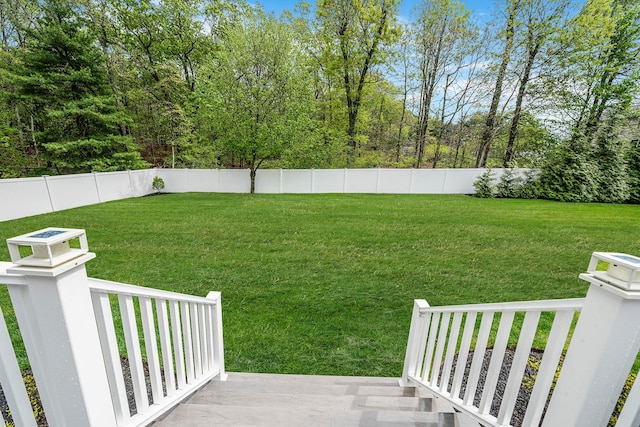 56 N Woods Rd, Baiting Hollow, NY 11933 - view of yard