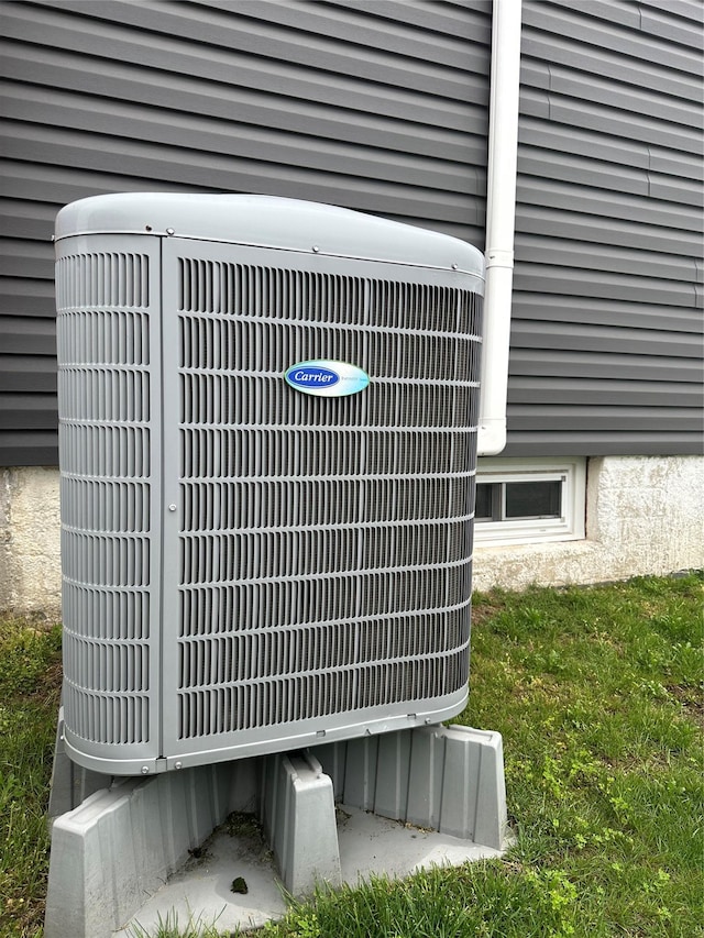 details featuring central AC unit