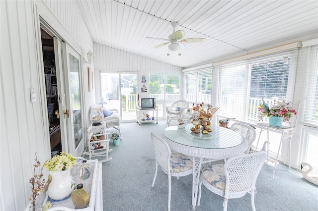 402 Spangle Dr, North Babylon, NY 11703 - sunroom featuring lofted ceiling and healthy amount of natural light