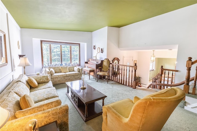 402 Spangle Dr, North Babylon, NY 11703 - living area with carpet