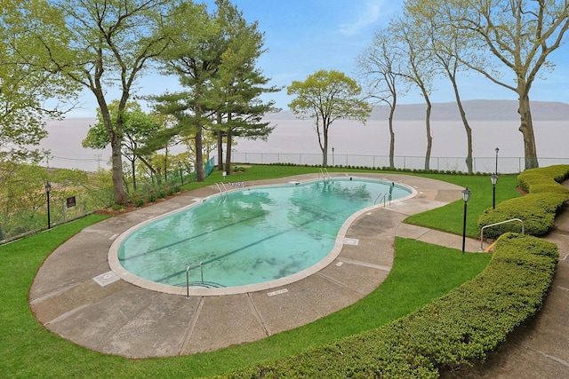 view of community pool