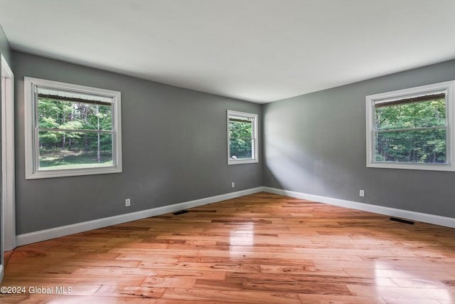 346 Gifford Hollow Rd, Call Listing Agent, NY 12023 - unfurnished room with light wood-type flooring and baseboards