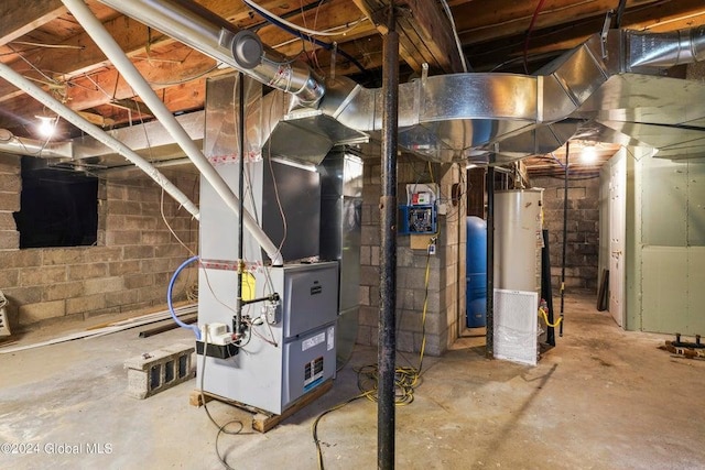 346 Gifford Hollow Rd, Call Listing Agent, NY 12023 - utilities featuring heating unit and gas water heater