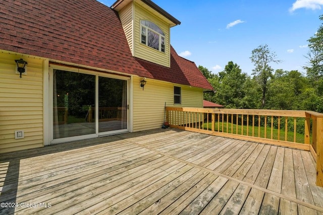 346 Gifford Hollow Rd, Call Listing Agent, NY 12023 - view of wooden deck