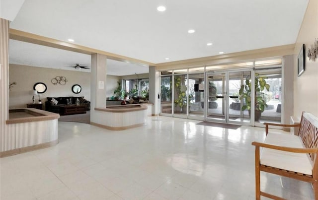 view of building lobby
