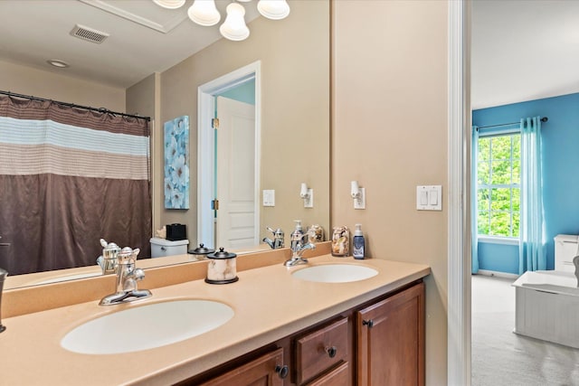 7 Moreland Ct, Mount Sinai, NY 11766 - full bathroom with double vanity