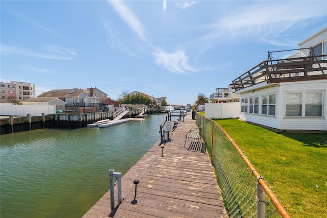 585 Nassau Ave, Freeport, NY 11520 - dock area featuring a water view