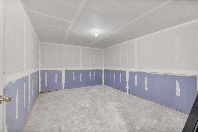 view of empty room