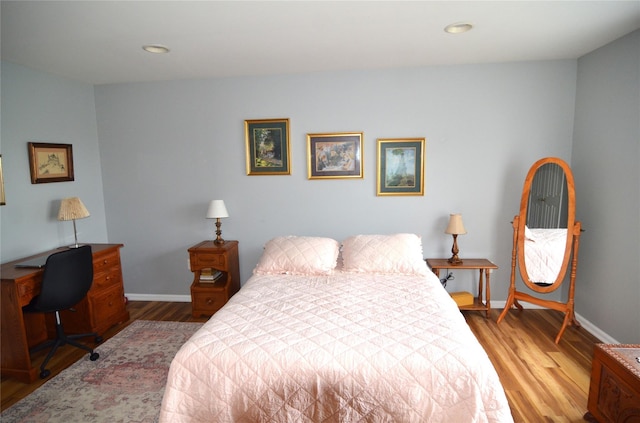 1308 Round Pointe Dr Unit 1308, Haverstraw, NY 10927 - bedroom featuring wood finished floors, baseboards, and recessed lighting