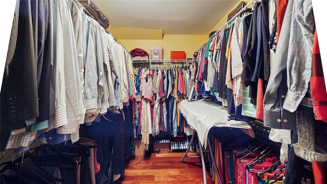 2041 Independence Dr, New Windsor, NY 12553 - spacious closet featuring wood finished floors