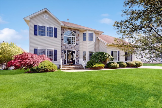2041 Independence Dr, New Windsor, NY 12553 - colonial inspired home with a front lawn