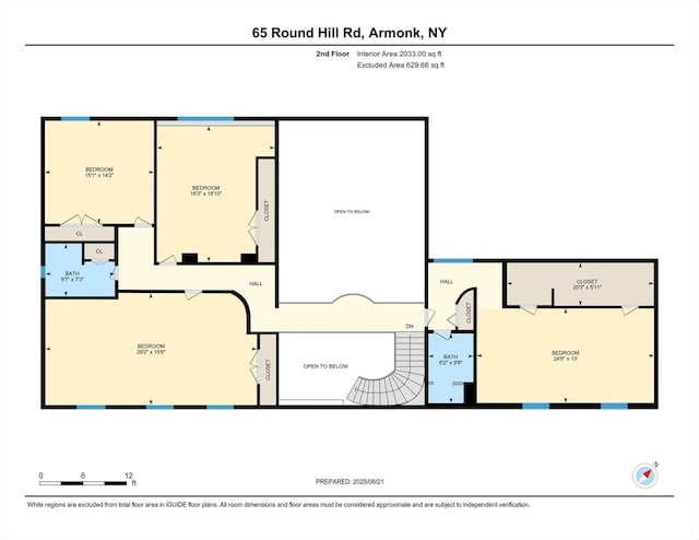 65 Round Hill Rd, Armonk, NY 10504 - view of room layout